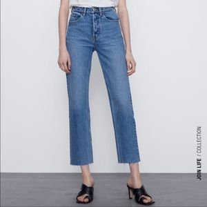 Zara Straight Leg Jeans